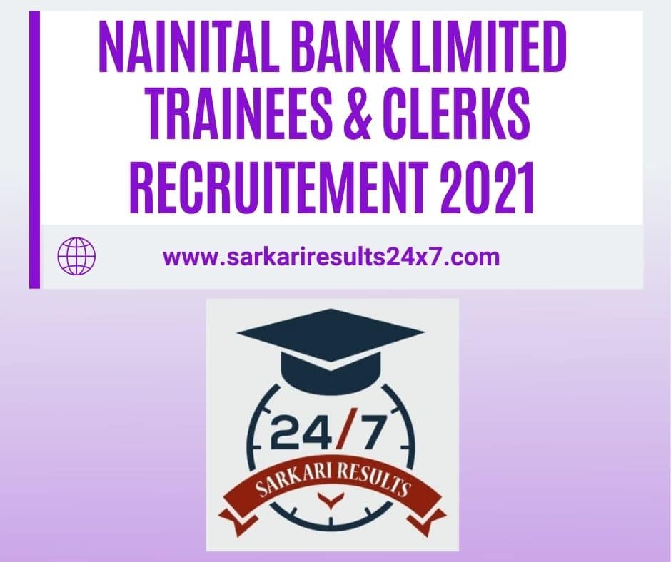 CLERKS - NAINITAL BANK LIMITED